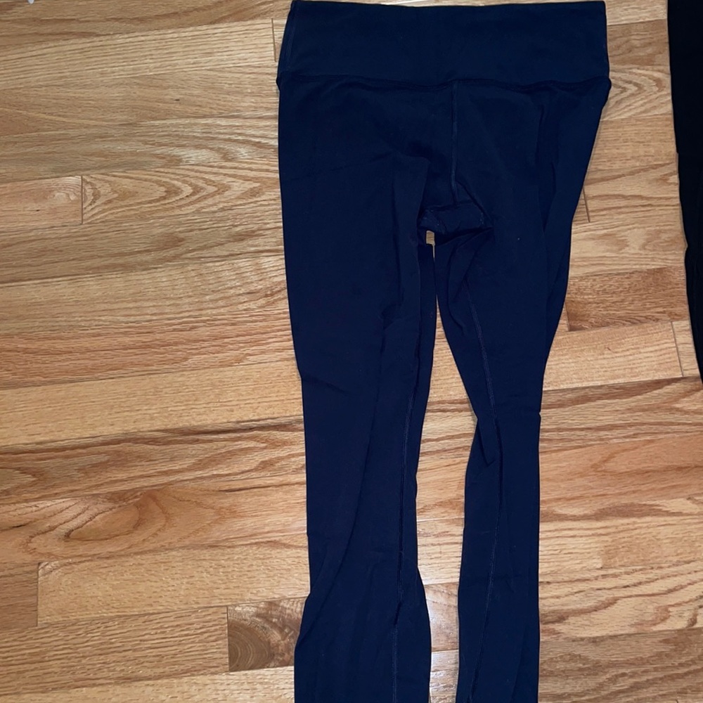 Navy blue athleta leggings 7/8